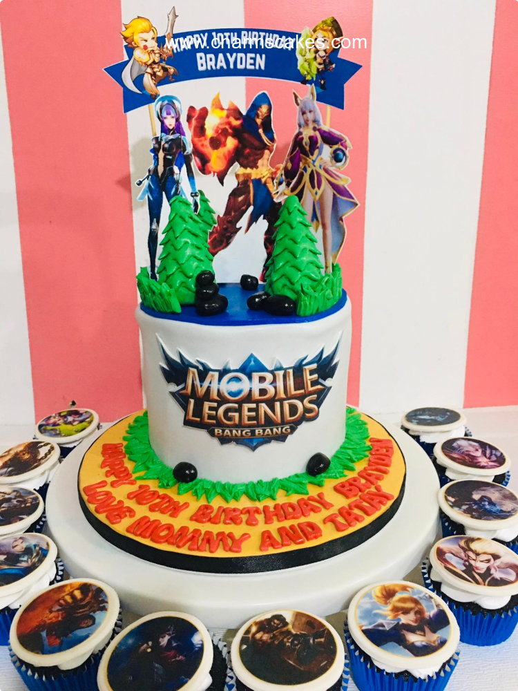 Brayden's Mobile Legends Custom Cake