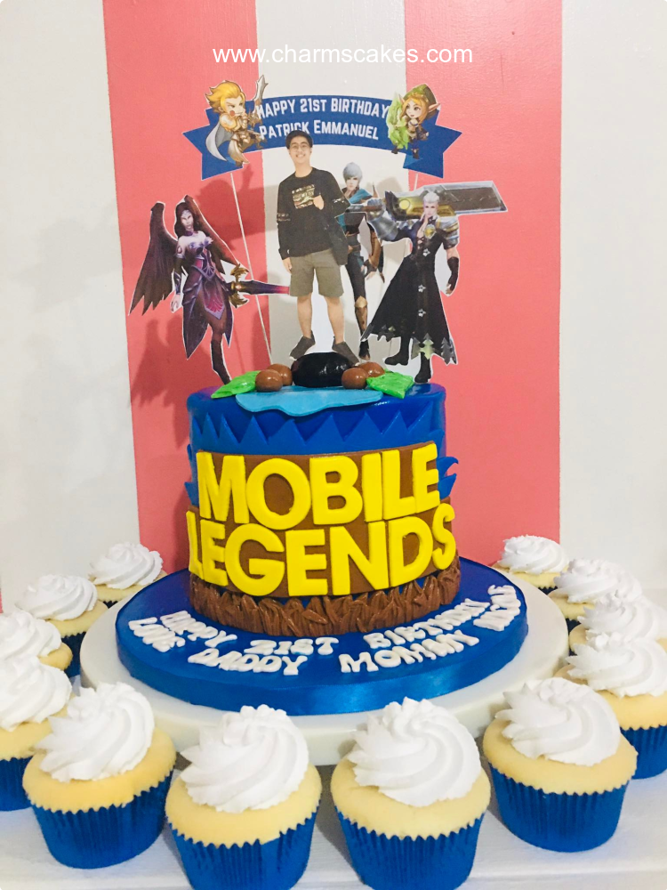 Enchanted Mobile Legends Custom Cake