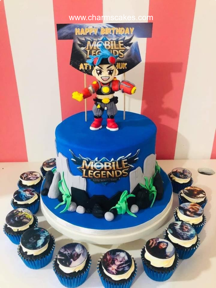 ML X BORG Mobile Legends Custom Cake