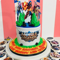 Brayden's Mobile Legends Custom Cake