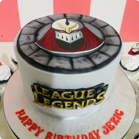 Jeric's Mobile Legends Custom Cake
