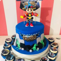 ML X BORG Mobile Legends Custom Cake