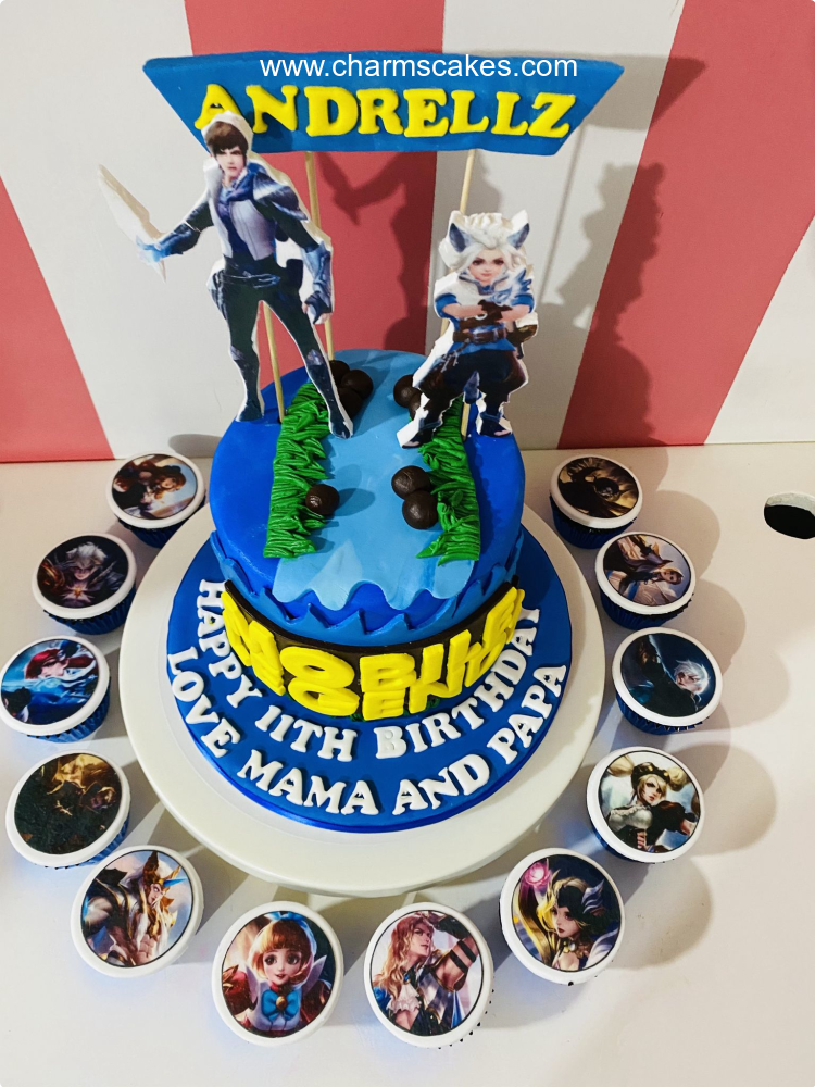 Andre Mobile Legends Custom Cake