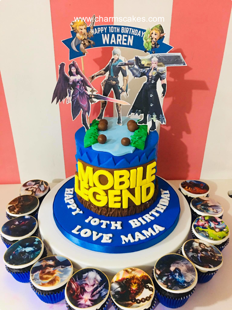 Warren Mobile Legends Custom Cake