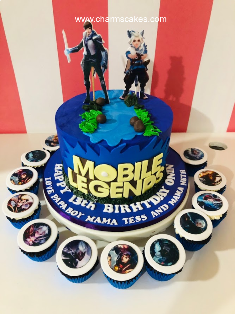 Bang Bang Mobile Legends Custom Cake