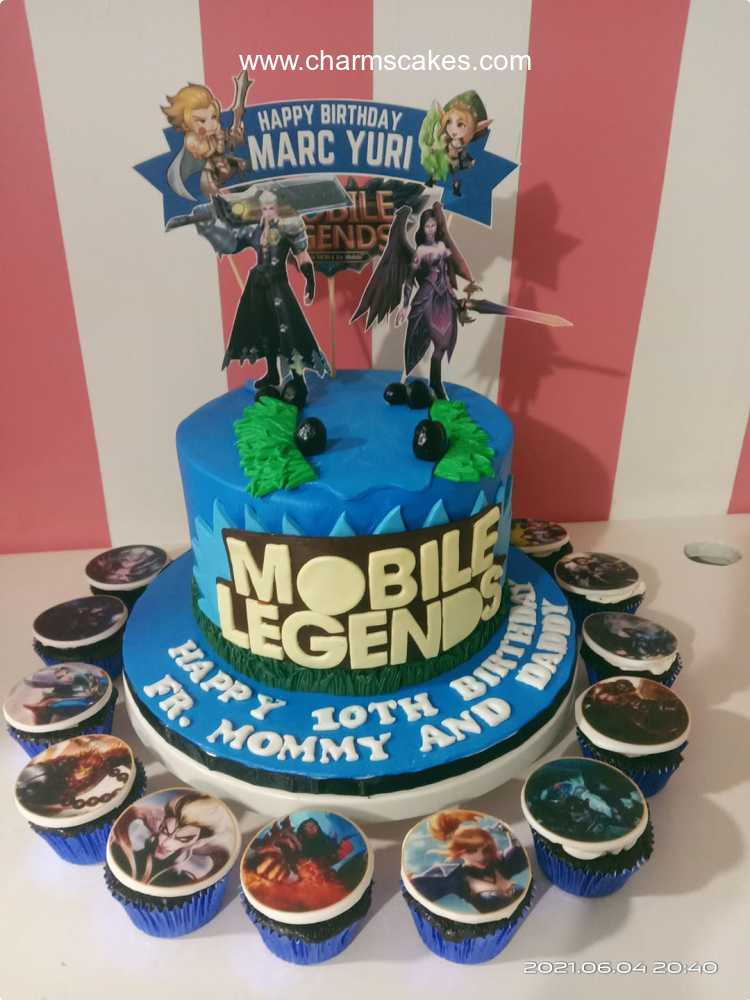 Marc Mobile Legends Custom Cake