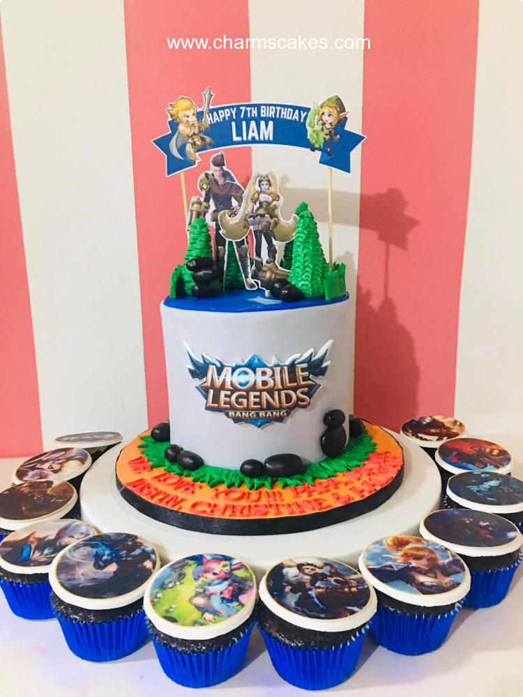 Liam Mobile Legends Custom Cake