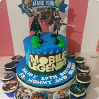 Marc Mobile Legends Custom Cake