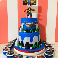 XBorg Mobile Legends Cake