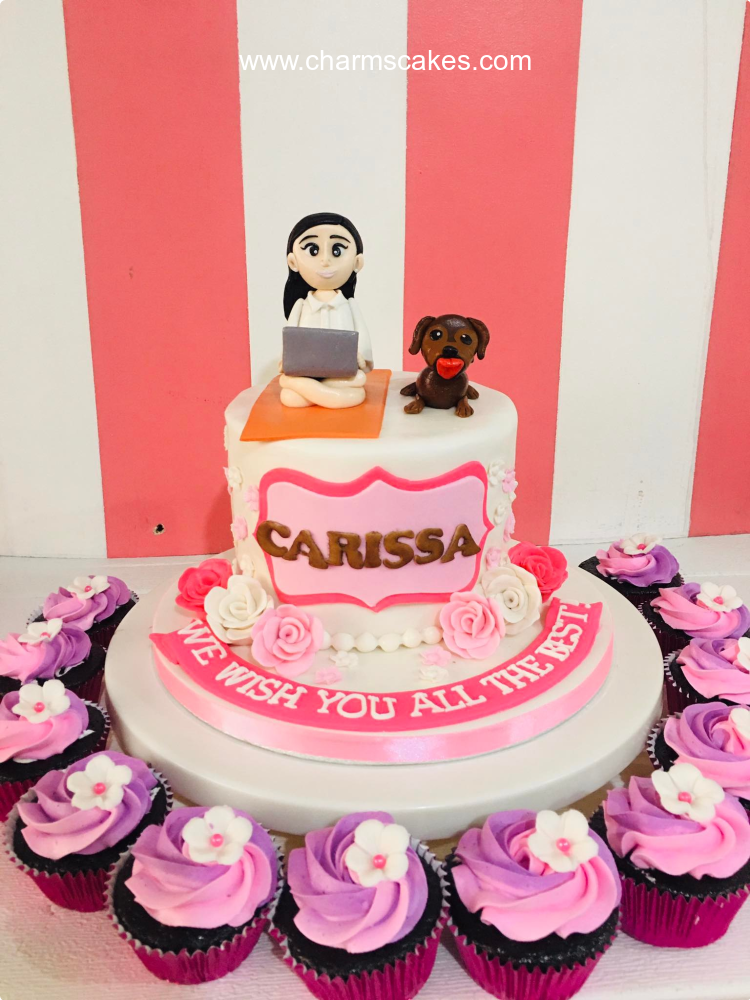 Carissa For Mothers Custom Cake