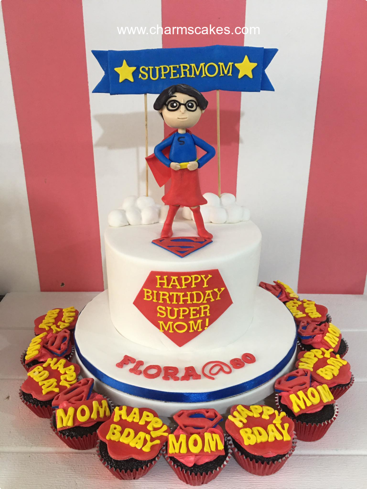 Buy Super Mom Cake | Online Cake Delivery - CakeBee