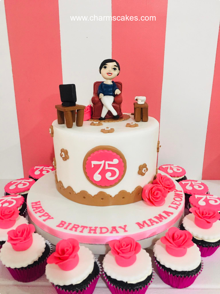 Leony 75 For Mothers Custom Cake