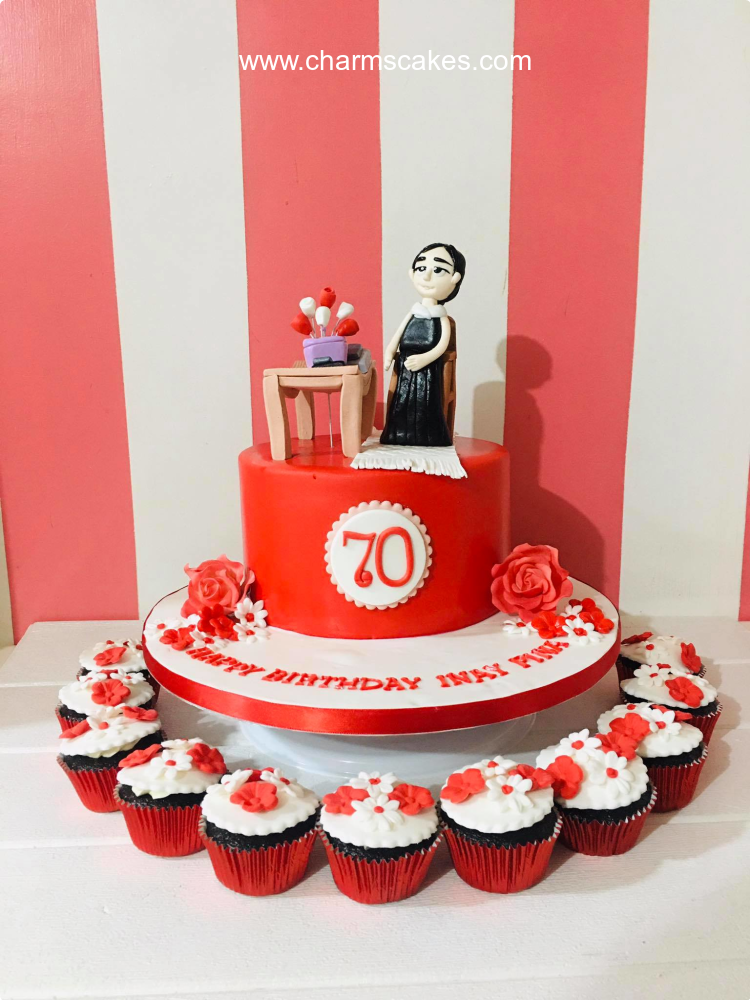 Lola Pinay For Mothers Custom Cake