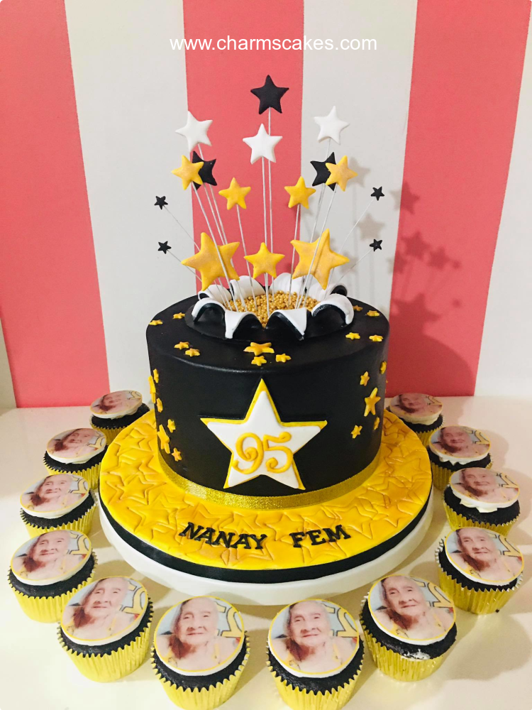 Stars For Mothers Custom Cake