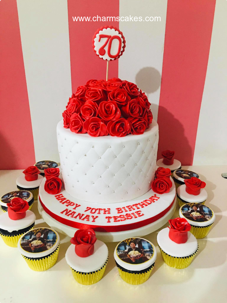 Nanay Tessie For Mothers Custom Cake