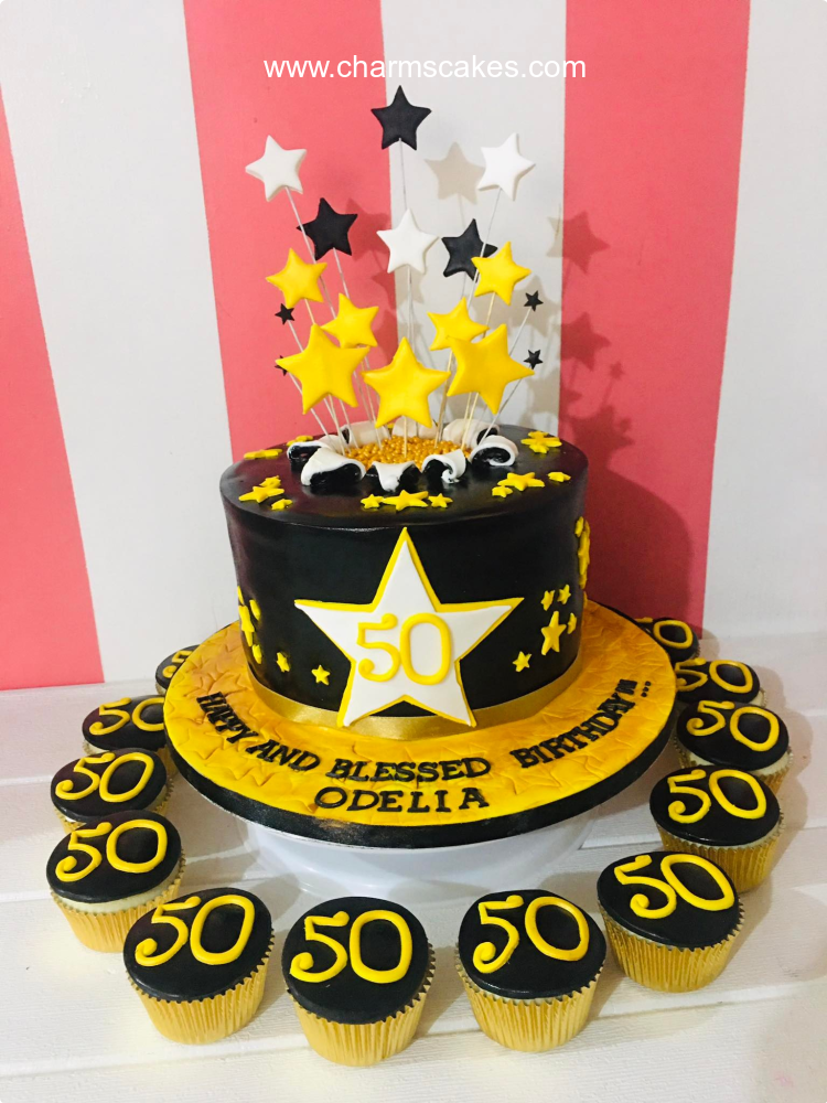 Odelia @ 50 For Mothers Custom Cake