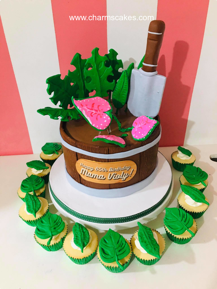 Adorable Tropical Flamingo Birthday Cake - Peanut Blossom