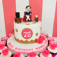 Leony 75 For Mothers Custom Cake