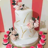 Florist For Mothers Custom Cake