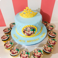 Queen Mama For Mothers Custom Cake