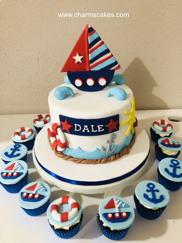 Dale's Boat Seaman Nautical Custom Cake