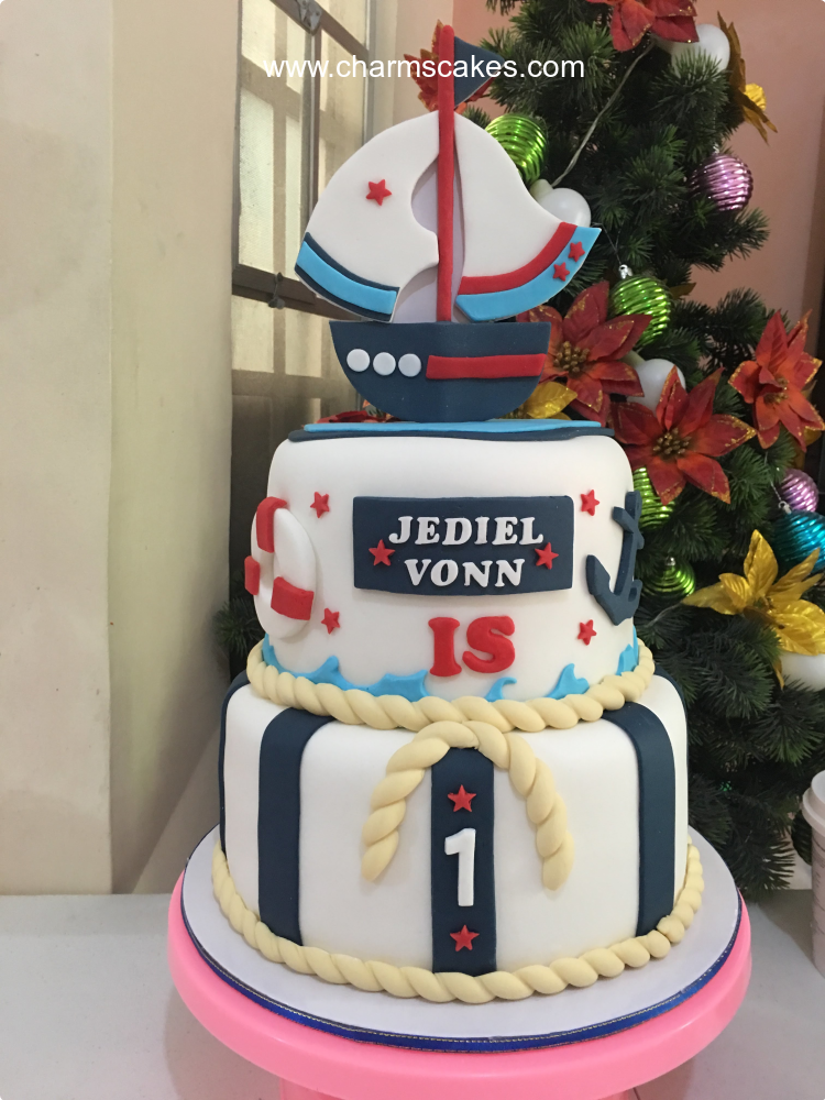 Jediel's Boat Seaman Nautical Custom Cake