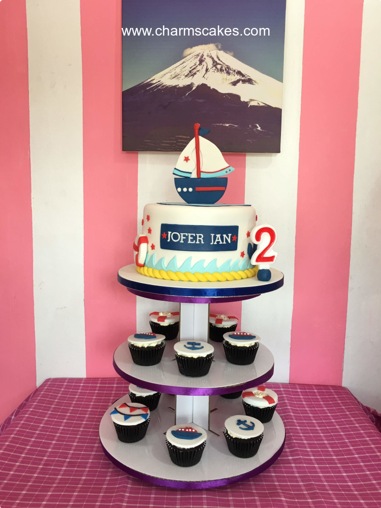 Jofer Seaman Nautical Custom Cake