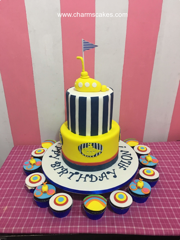 Submarine Seaman Nautical Custom Cake