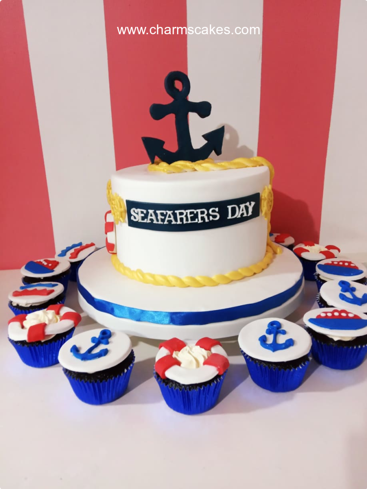 Kara's Party Ideas Nautical Themed 100th Day Party | Kara's Party Ideas