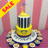 Submarine Seaman Nautical Custom Cake