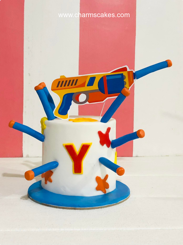 Tmmy Nerf Custom Cake