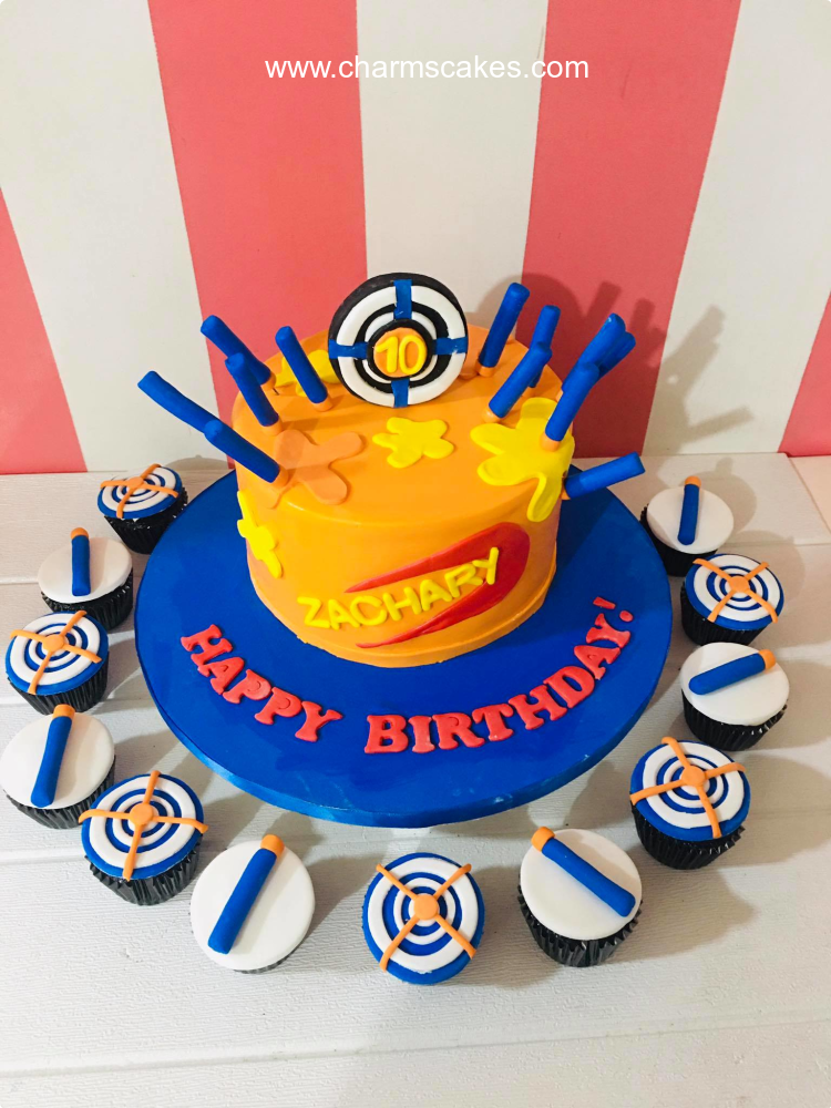 Zach Nerf Custom Cake