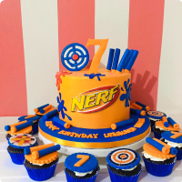 Lennard Nerf Custom Cake