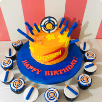 Zach Nerf Custom Cake