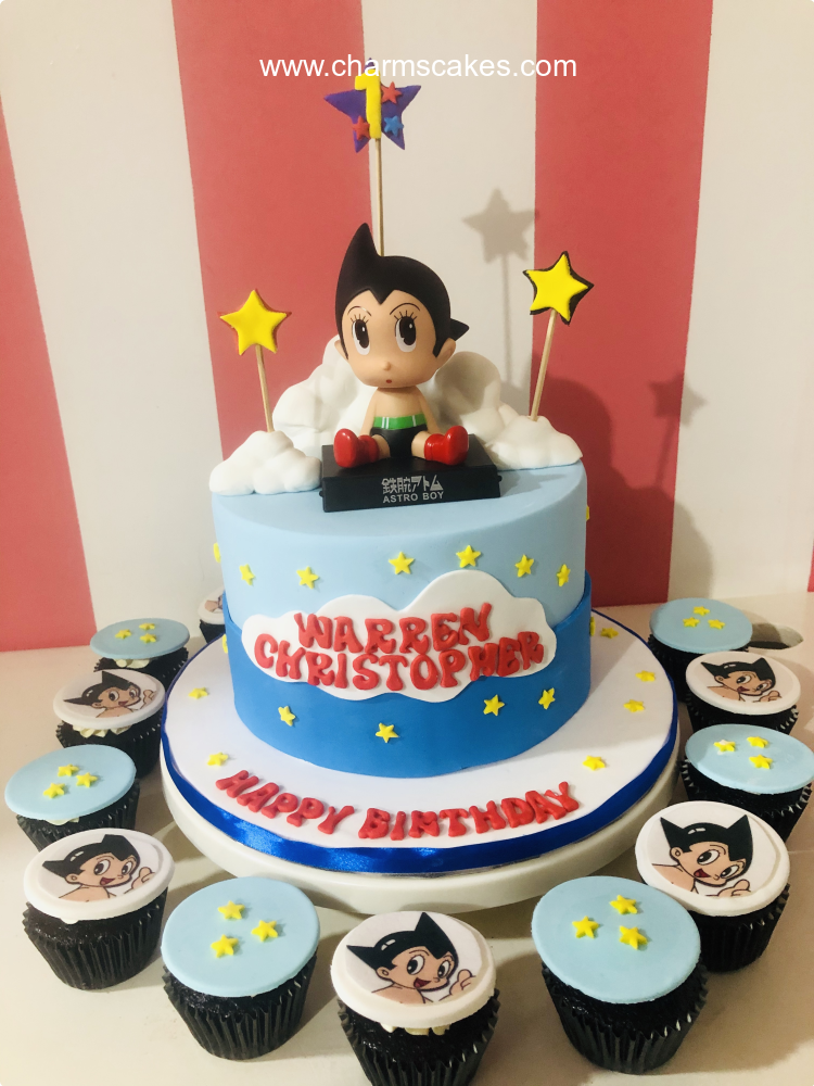 Astro Boy Featured Custom Cake