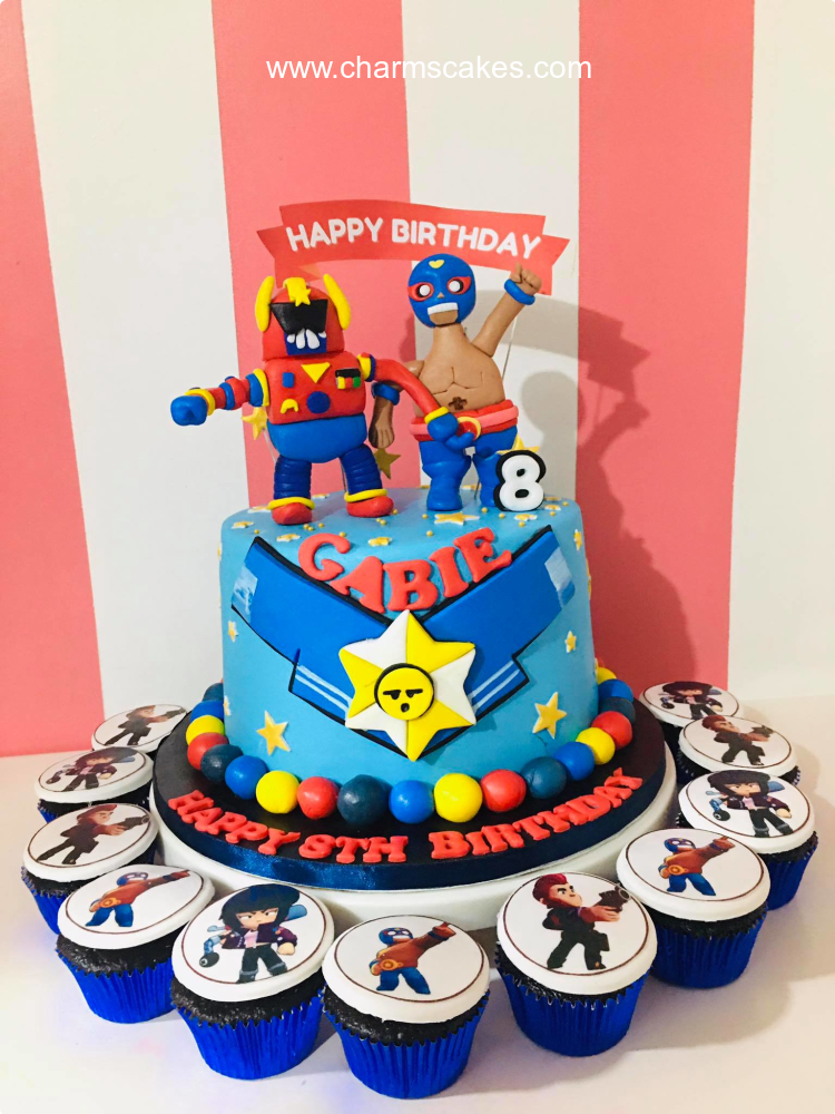 Brawl Stars Featured Custom Cake