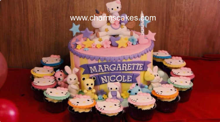 Hello Kitty Featured Custom Cake