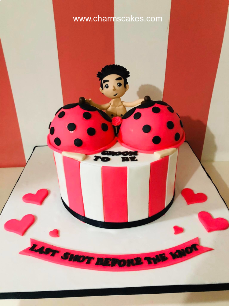 Game Over Cake for Bride and Groom | CakeNBake Noida