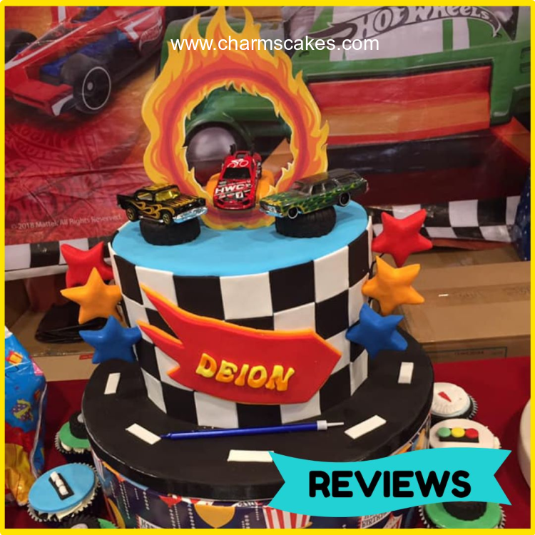 Hot Wheels Featured Custom Cake