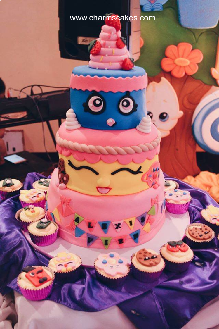 Shopkins Featured Custom Cake