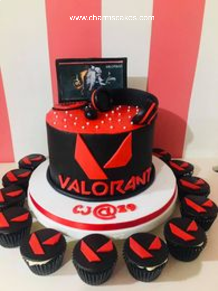 Valorant Featured Custom Cake