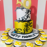 The Reunion Featured Custom Cake