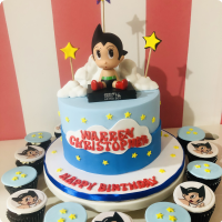 Astro Boy Featured Custom Cake