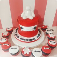 Baymax Featured Custom Cake