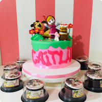 Masha and bear Featured Custom Cake