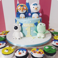 Pororo Featured Custom Cake