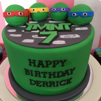 TMNT Featured Custom Cake