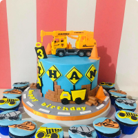 Crane Featured Custom Cake