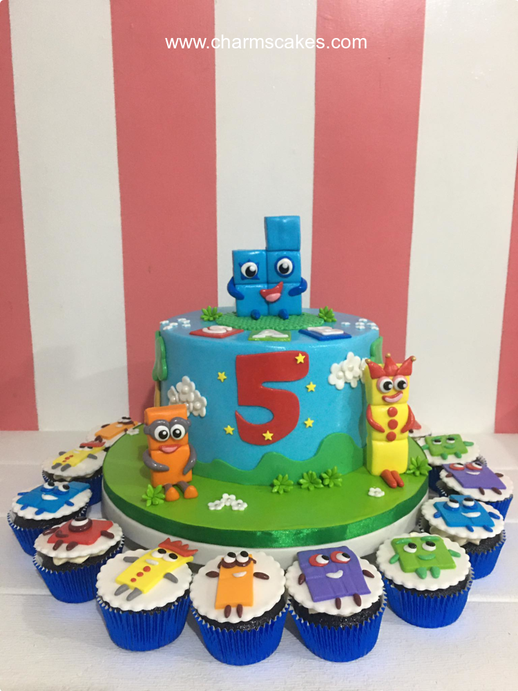 Numberblocks cake. Feed 35 people. – Chefjhoanes