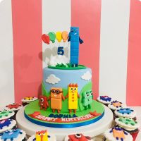 Number Blocks Cakes